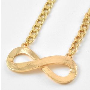 Gold Infinity Necklace Chain